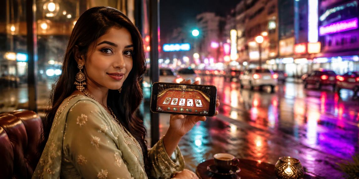 ঢাকার আনদার বাহার neon থিমের অ্যাপ ইন্টারফেস